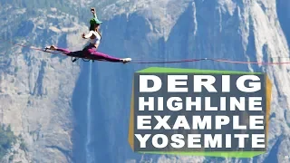 How to derig a highline - real life example on "your mom" in Yosemite National Park