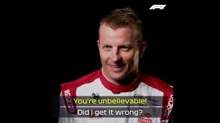 Kimi Raikkonen gets answer wrong on purpose...