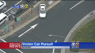 Stolen Vehicle Suspect Leads Authorities On Pursuit In OC