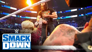 Scarlett brings the fire and a low blow to stop McIntyre’s attack: SmackDown, Sept. 23, 2022