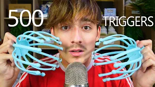 ASMR 500 TRIGGERS IN 5 MINUTES