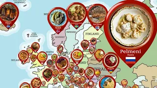 National Dish From Different Countries | Data Around The World