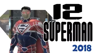 DCUO 12 more Superman Costumes