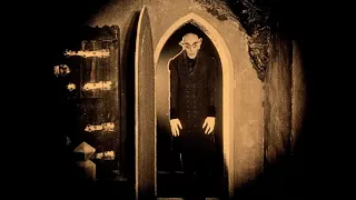 Nosferatu (1922) by F. W. Murnau, Clip: Count Orlok (Max Schreck) appears at the doorway...