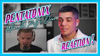 Pentatonix Reaction | "When The Party's Over" from the At Home EP