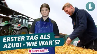 Ausbildungsstart in der Landwirtschaft - wir begleiten Vanessa & Ingmar |WDR Lokalzeit Land.Schafft.