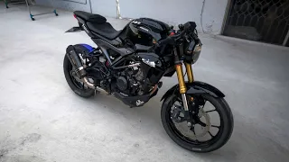 My 2017 Honda CB150R With Two Brother Exhaust Walk Around