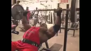 Ronnie Coleman chest workout