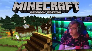 ПЯТЁРКА СМОТРИТ: ИСТОРИЯ Minecraft Bedrock Edition - РЕАКЦИЯ ПЯТЁРКИ | Нарезка Стрима Фуга ТВ