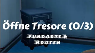 Öffne Tresore | Fundorte und Routen | Epischer Auftrag Woche 6 | Fortnite | Tresor Spawnpunkte Ort