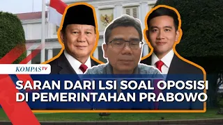 Sundar Sindir Prabowo, LSI: Di Dalam dan Luar Pemerintahan Juga Kerja Sama