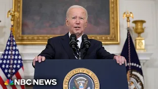 Watch: Biden delivers remarks on aid packages for Ukraine and Israel | NBC News