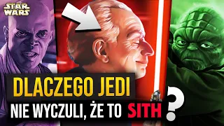 Dlaczego Jedi nie wyczuli, że Palpatine to Sith? Zagadka Star Wars I-III wyjaśniona