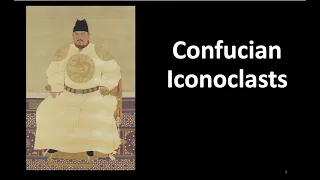 Confucian Iconoclasts