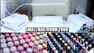 MY TINY NAIL STUDIO TOUR AND NAIL ART COLLECTION