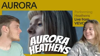 IS THIS THE BEST LIVE PERFORMANCE YET?! | TCC REACTS TO AURORA - Heathens (Live Performance)