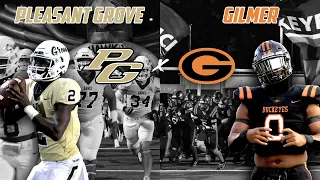 EAST TEXAS FRIDAY NIGHT LIGHTS Pleasant Grove vs Gilmer | Texas High School Football #txhsfb