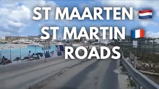 🇸🇽 Exploring St. Maarten roads | French 🇫🇷 & Dutch 🇳🇱 Sides