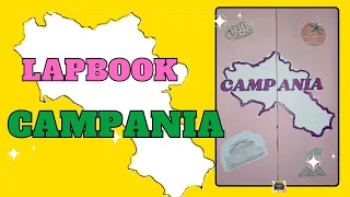 LAPBOOK DELLA CAMPANIA  le #regioni d'#italia #geografia