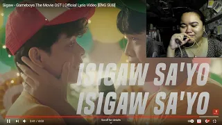 "SIGAW" -OFFICIAL LYRIC VIDEO (REACTION VIDEO) NAGCONCERT IMAGINATION NANAMARN AKOOO IYAK!