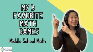 3 Best Middle School Math Games