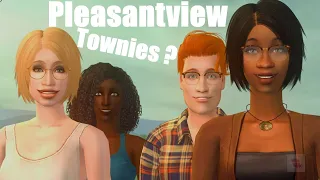 Sims 2 Pleasantview Townies - Once more with feeling!