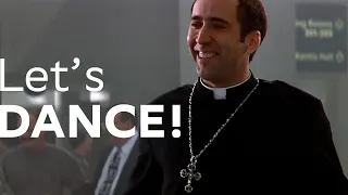 Nicolas Cage Hallelujah Gag FUN Dance FACE OFF