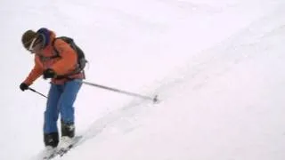 Ski Touring - Side slipping