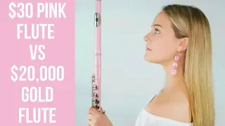 I bought a $30 pink flute from eBay in the name of ~aesthetics~ | #flutelyfe with @katieflute