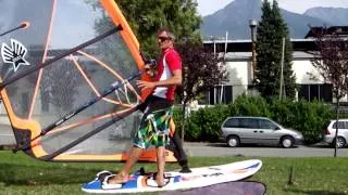 Windsurf - Ingresso in planata, teoria