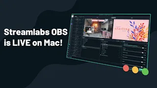 Streamlabs is LIVE on Mac | Stream settings and start up guide