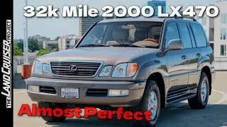 Only 32,000 miles on this near-perfect 2000 Lexus LX470 (100 Series Land Cruiser)