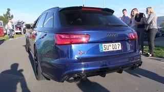 Audi RS6 Avant C7 w/ Loud Milltek Exhaust! Revs & Accelerations!