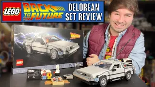REVIEW: LEGO Back to the Future DeLorean Time Machine Set 10300