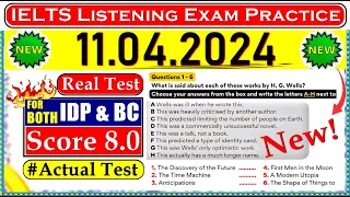 IELTS LISTENING PRACTICE TEST 2024 WITH ANSWERS | 11.04.2024