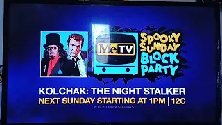 next week Kolchak the night stalkers