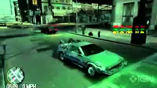 Gta 4 back to the future mod the delorean