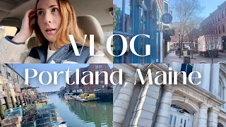 Day In My Life in Portland, Maine: shopping, date night, + seeing JOHN MULANEY!!