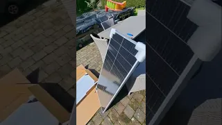 100w chinese  solar panel unbox and test aliexpress