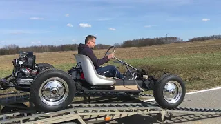 Porsche 356 Replica VW chassis testdrive