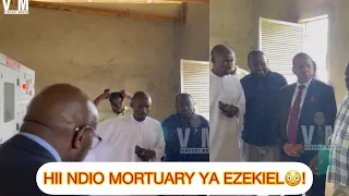 "HII NDIO MORTUARY 😳!" PASTOR EZEKIEL SHOWS THE ALLEGED MORTUARY IN HIS CHURCH