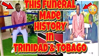 Dead man: Sitting at his own funeral in Trinidad 😳 | Che Lewis