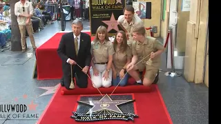 Steve Irwin Hollywood Walk of Fame - Daniel Mercer Art