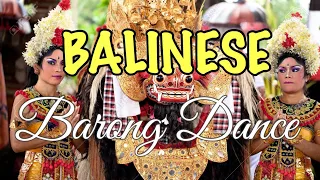 BALINESE BARONG DANCE - Travel Vlog