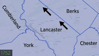 The history of Lancaster County's borders