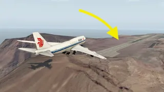 The WORST WIND SHEAR EVER At Remote Island Airport - St. Helena Island Challenge