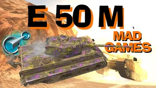 WOT Blitz E 50 M Mad Games || 7 Kills, 7,4k Damage || The Luckiest Game Ever