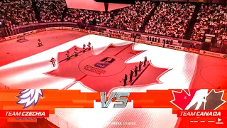 2023 World Juniors Gold Medal Game! Czechia vs Canada Full Highlights NHL 23 Gameplay