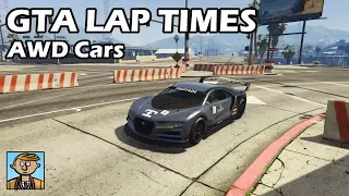 Fastest All Wheel Drive Cars (2019) - GTA 5 Best Fully Upgraded Cars Lap Time Countdown