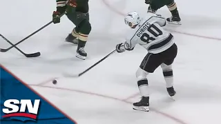 Kings' Pierre-Luc Dubois Scores Back-To-Back Goals Just 12 Seconds Apart on Wild's Marc-Andre Fleury